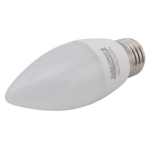 Світлодіодна лампа TNSy LED Bulb-C37-6W-E27-220V-4000K-540L ICCD (TNSy5000038) - фото №3