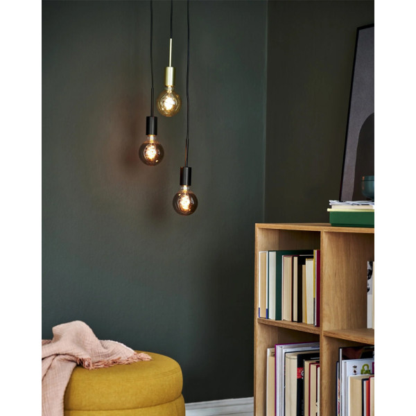 Подвесной светильник, люстра Nordlux 2112063003 Paco E27 3x25W IP20 черный - фото №2