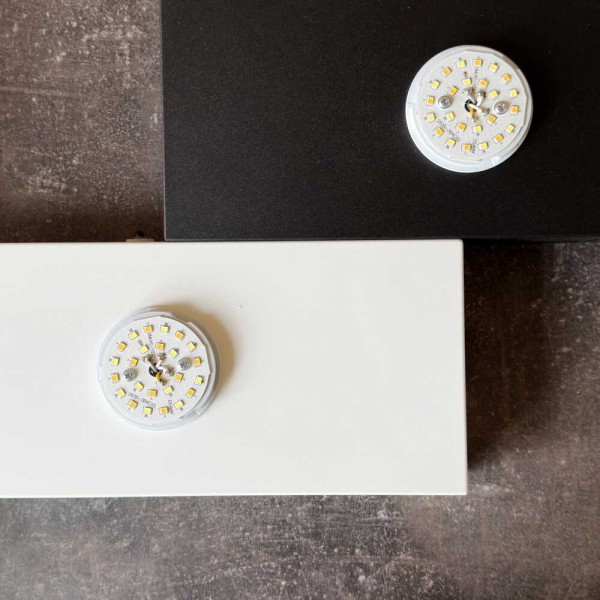 Світильник LED smart PICASSO-S+пульт 85W 3000-5000K IP20 квадрат біло-чорний Violux ( 220635 ) - фото №4