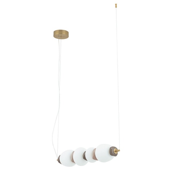 Подвесной светильник, люстра Nowodvorski 11700 Ceramic Horizontal LED 1x22W 3000K 1750Lm IP20 белый - фото №3