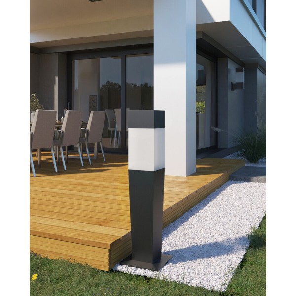 Вуличний світильник Kanlux 29172 Invo E27 1x20W IP54 графітовий - фото №1