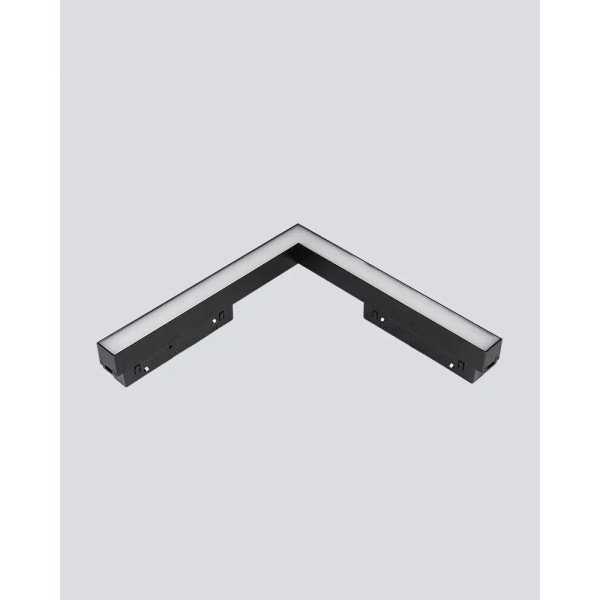 Магнітний світильник кутовий Alumled ALMG-M09G 24W 120° 4000К Osram3030 1920LM BK