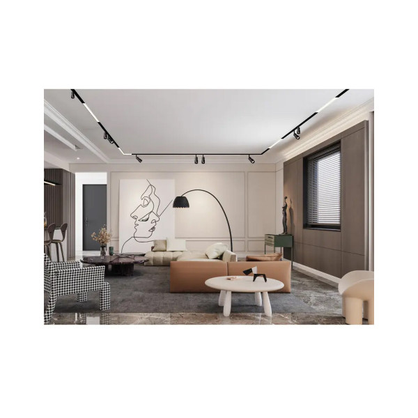 Магнітний світильник кутовий Alumled ALMG-M09G 24W 120° 4000К Osram3030 1920LM BK - фото №1