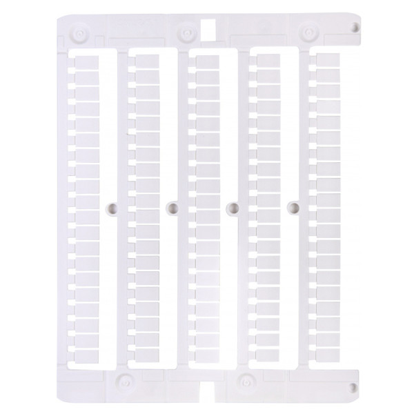 Маркировка клемм ES-NU0851 символ "белая" 100шт (3903076)