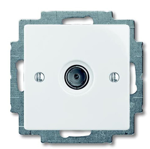 TV розетка ABB Basic 55 2CKA001724A4276 1743-01-94-507 (альпійський білий)