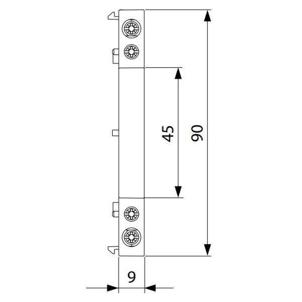 Блок-контакт ETI 002464070 RN-11 (1NO+1NC) (для типа RA/RD) - фото №1