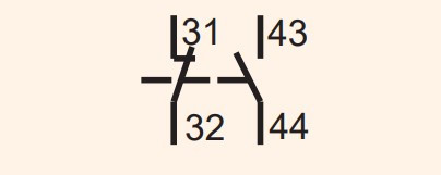 Блок-контакт ETI 002464070 RN-11 (1NO+1NC) (для типа RA/RD) - фото №3