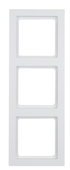 Рамка 3-местная полярная белизна Berker Q.3