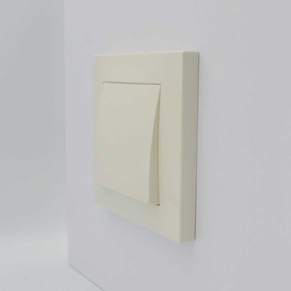 Рамка ELBI VEGA кремова 1-на (510-010300-271) - фото №2