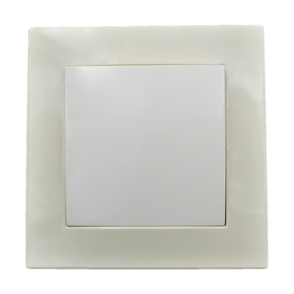 Рамка ELBI VEGA кремова 1-на (510-010300-271) - фото №4