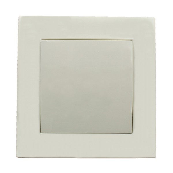 Рамка ELBI VEGA кремова 1-на (510-010300-271) - фото №5