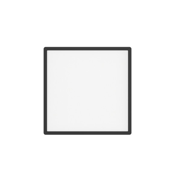 Світильник LED Violux ДББ MILLENNIUM BL 26W 4200K IP20 квадрат чорний ( 362226 )