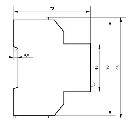 Одномодульний лічильник електроенергії F&F LE-01MW 230В 100А - фото №5