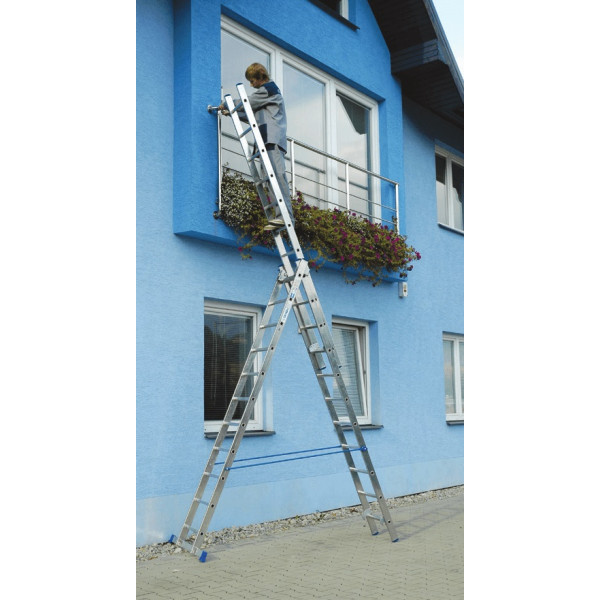 Выдвижная лестница-стремянка Elkop VHR Р 3х17 - фото №5