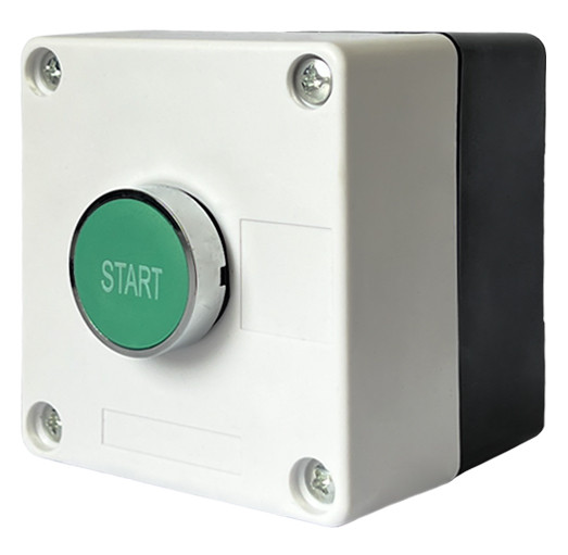 Одноместный пост управления Promfactor FP4-BOX1W3 с металлической кнопкой "START"