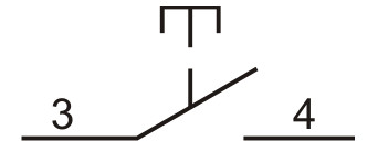 Одноместный пост управления Promfactor FP4-BOX1W3 с металлической кнопкой "START" - фото №1