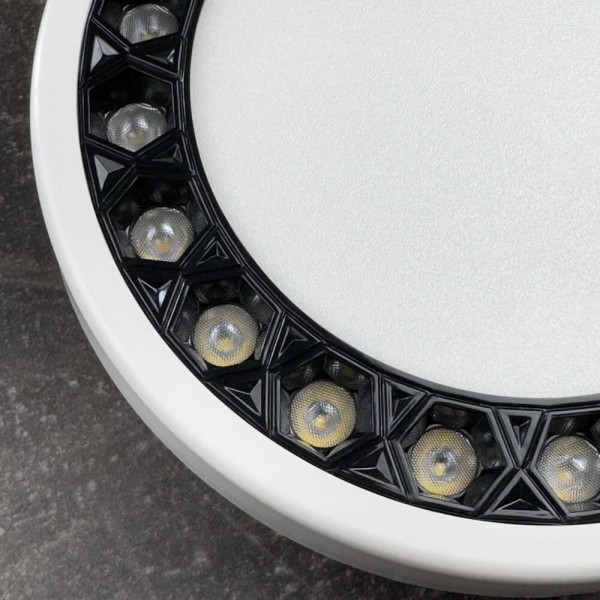 Світильник LED даунлайт Violux ADAMANT 24W 4200K круг IP20 чорний ( 100190 ) - фото №5