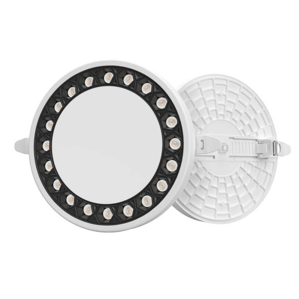 Світильник LED даунлайт Violux ADAMANT 24W 4200K круг IP20 чорний ( 100190 ) - фото №6