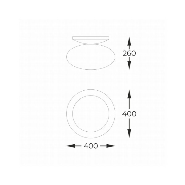 Світильник стельовий Zuma Line 1185 Omi E27 1x40W IP20 Gold - фото №1