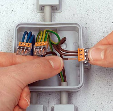 Клемма на 3 провода 2273-203 WAGO - фото №3