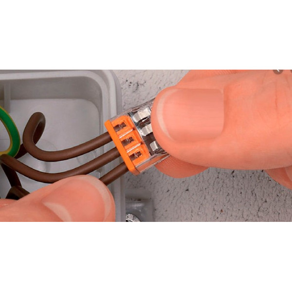 Клемма на 3 провода 2273-203 WAGO - фото №4