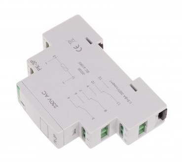 Допоміжне реле F&F PK-3P-230V 230В 3х8 А - фото №3
