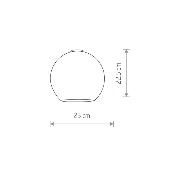 Плафон Nowodvorski Cameleon 12267 Polaris хром - фото №1