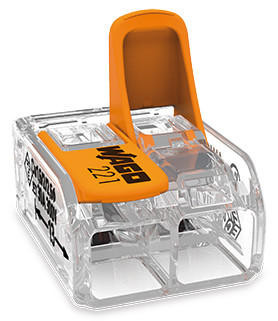 Клемма на 2 провода WAGO COMPACT 41А - фото №1