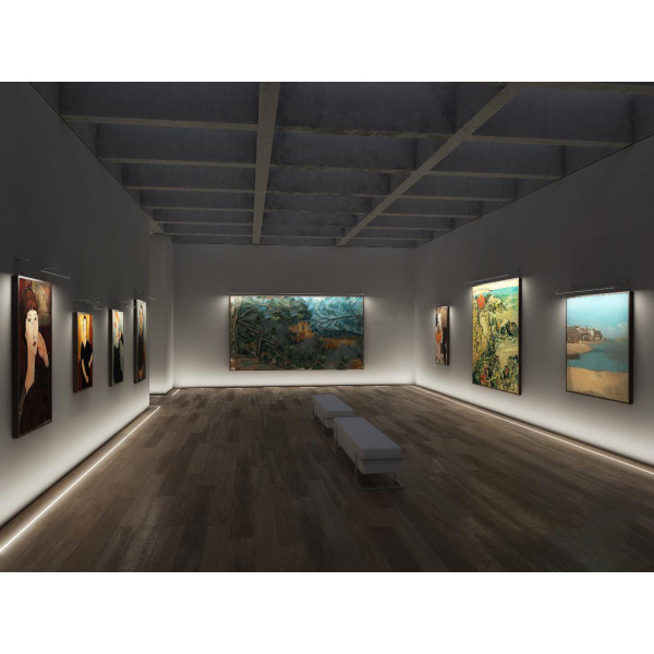 Профіль для світлодіодної стрічки Lumines MICO чорний - фото №4