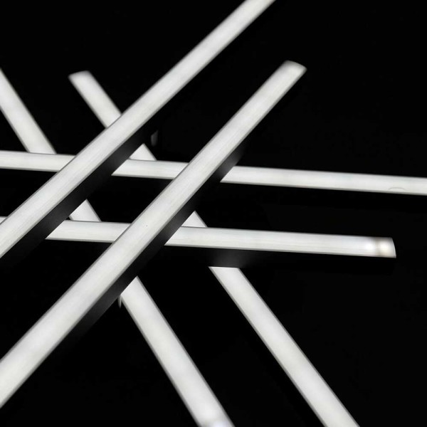 Светильник LED smart ARMANI​+пульт 90W 3000-5000K IP20 круг черный Violux ( 220935 ) - фото №3