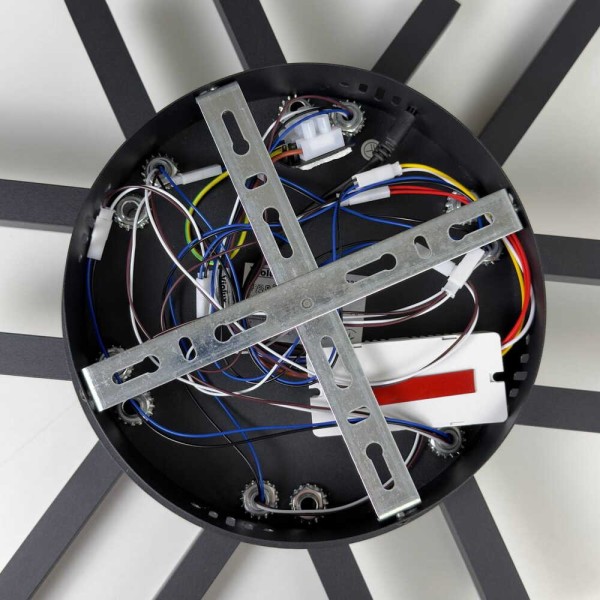 Светильник LED smart ARMANI​+пульт 90W 3000-5000K IP20 круг черный Violux ( 220935 ) - фото №5