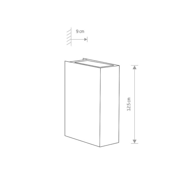 Вуличний світильник Nowodvorski 4442 Dras LED 2x3W 3000K 122Lm IP54 Сірий - фото №4