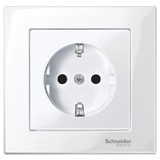 Рамка 1-пост. Merten M-Plan активный белый, MTN515125 - фото №2