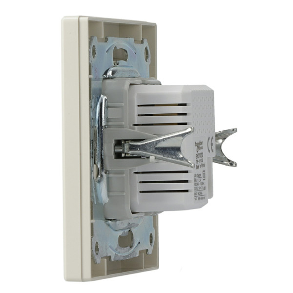 USB розетка Schneider Electric Asfora EPH2700223 (кремова) - фото №4