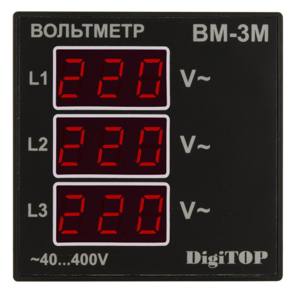 Вольтметр DigiTOP ВМ-3М - фото №1