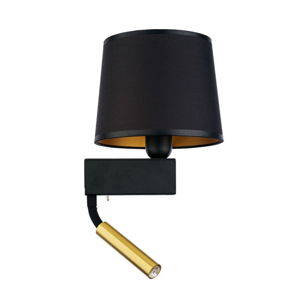 Бра, настенный светильник Nowodvorski 8213 Chillin E27+G9 2x10W+10W IP20 черный