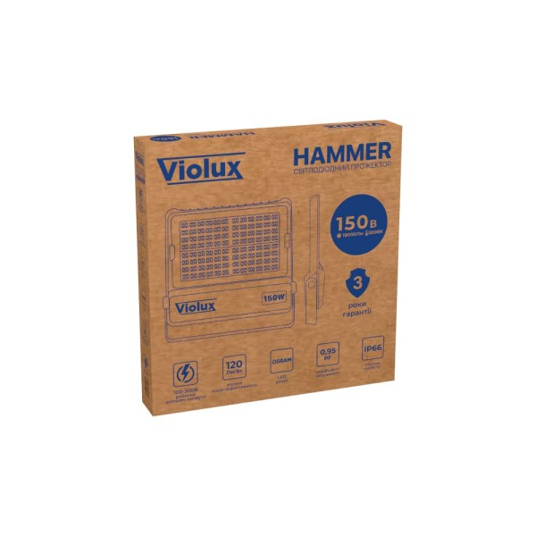 Прожектор LED Violux HAMMER 150W SMD 5000K IP66 ( 430252 ) - фото №1