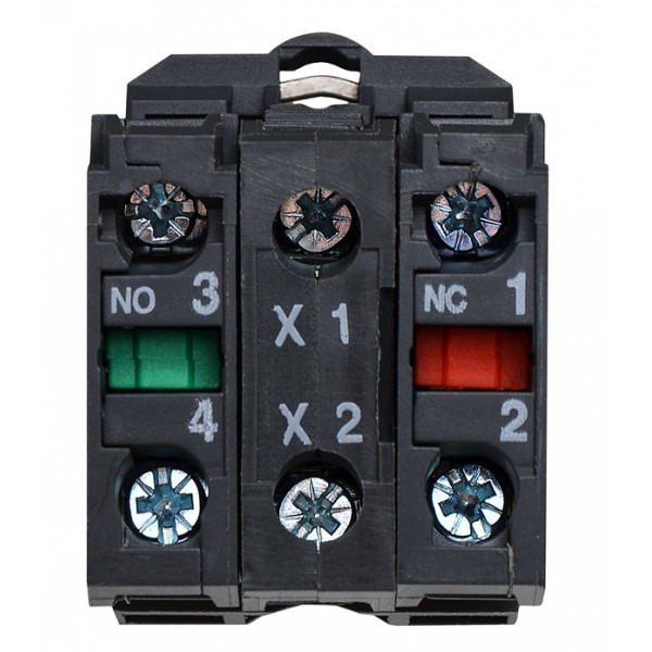 Переключатель Аско-Укрем TB5-AK124M5 (0-I) с подсветкой красный (A0140010166) - фото №4