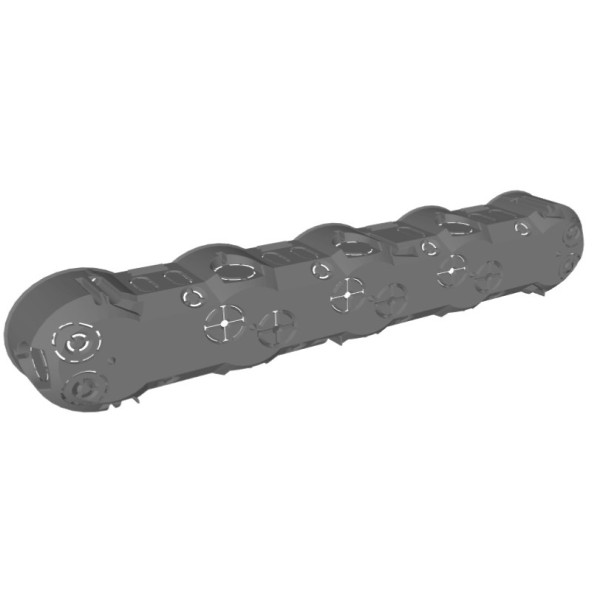 Установочная коробка пятикратная Kopos 354х70х45мм - фото №4