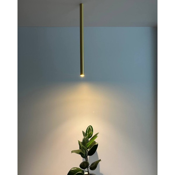 Точковий світильник Nowodvorski 10885 Fourty M GU10 1x10W IP20 латунний - фото №1