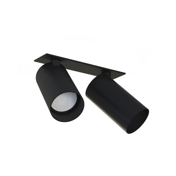 Светильник поворотный, спот Nowodvorski 7834 Mono surface GU10 2x10W IP20 Черный