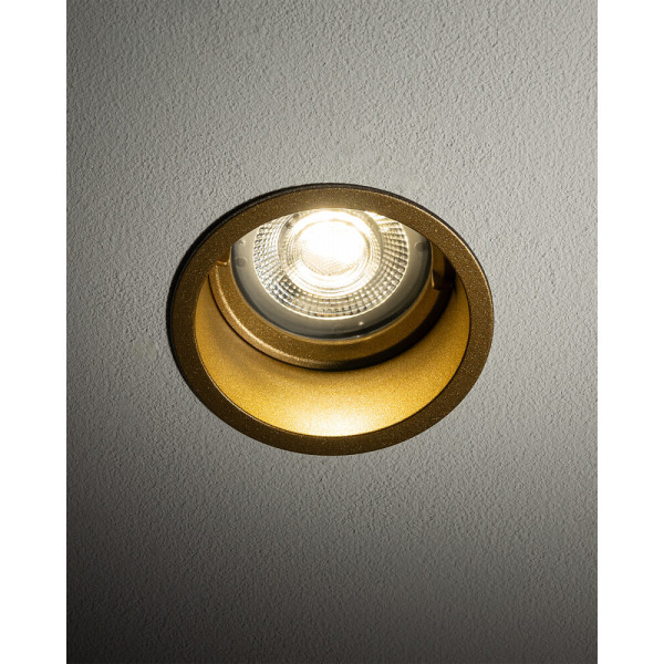 Точковий світильник Nowodvorski 10791 Cup GU10 1x10W IP20 золотий - фото №2