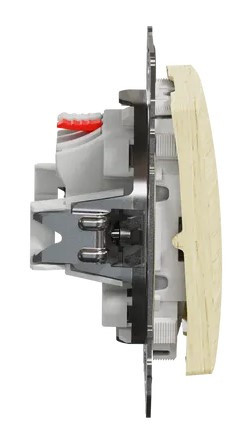 Кнопковий вимикач Schneider Electric Sedna Design & Elements береза SDD180111 - фото №2