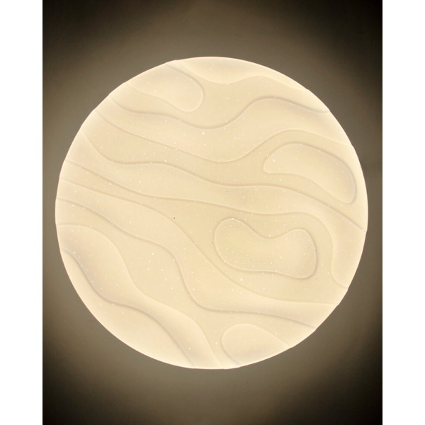 Потолочный светильник Goldlux 321916 Cloud LED 1x18W 4000K 1850Lm IP44 белый - фото №1