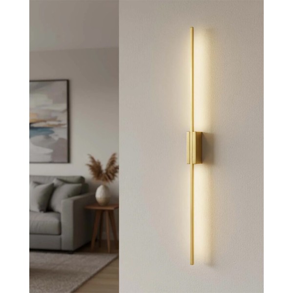 Бра, настенный светильник Goldlux 333957 Aisha LED 1x20W 4000K 2900Lm IP20 золотой - фото №1