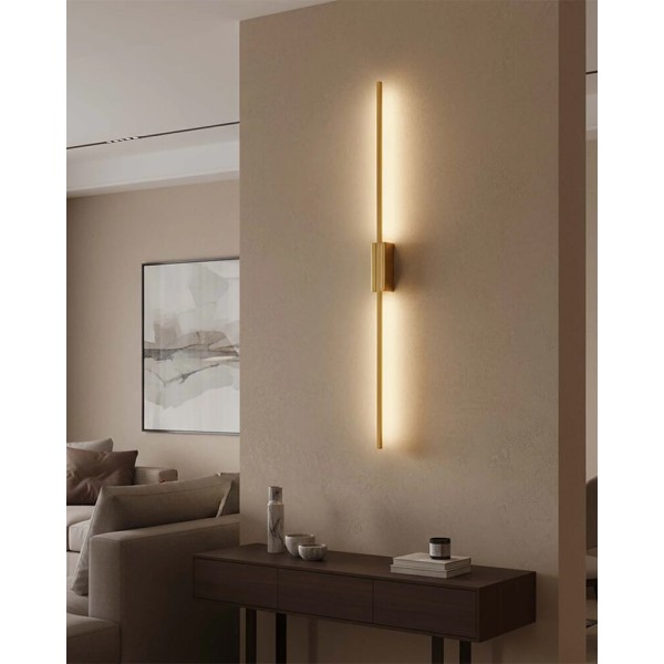 Бра, настенный светильник Goldlux 333957 Aisha LED 1x20W 4000K 2900Lm IP20 золотой - фото №3