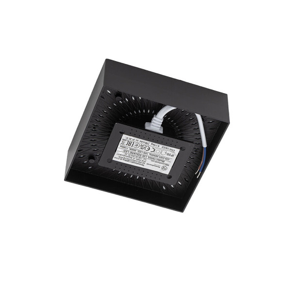 Потолочный светильник Nowodvorski 310424 Lid Square Led 1x15W 3000K 1100Lm IP20 Bl - фото №3