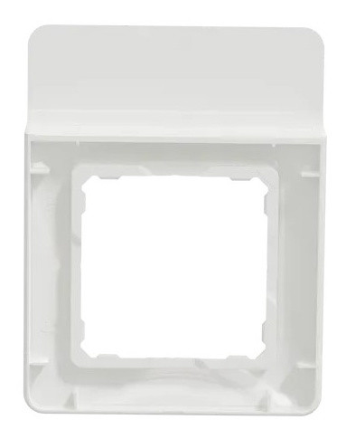 Рамка Schneider Electric Sedna Design с подставкой для мобильного белая SDD311809 - фото №3