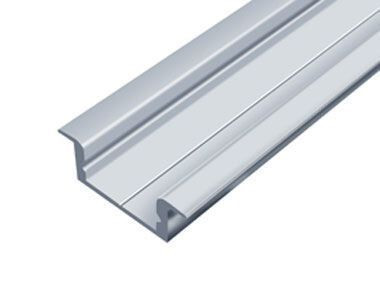 LED-профіль врізний анодований економ, 2 метра (ЛПВ7е_1)
