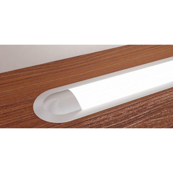 LED-профіль врізний анодований економ, 2 метра (ЛПВ7е_1) - фото №3